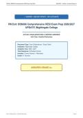 RN Exit&colon; BSN366 Comprehensive HESI Exam Prep 2026&sol;2027&NewLine;UPDATE &vert;Nightingale College