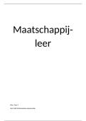 Maatschappijleer SE2 Parlementaire democratie &ndash; VWO 5 &ndash; samenvatting complete SE2-toetsstof