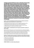 The Ultimate and Complete A&P II Human Anatomy and Physiology II Final Exam Study Guide 2026&ndash;2027&comma; Covering the Endocrine System&comma; Hormones and Feedback Mechanisms&comma; Blood and Hematology&comma; Cardiovascular Anatomy and Physiology&comma; Heart Chambers and Valves&comma; Car