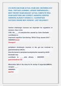 UTA NURS 5338 EXAM ACTUAL EXAM 2026 &vert; MICROBIOLOGY &NewLine;FINAL- PORTAGE LEARNING &vert; URGENT EMERGENCIES &vert;&vert; &NewLine;MOST RECENT EXAM 2026&vert;2027 ACTUAL COMPLETE REAL &NewLine;EXAM QUESTIONS AND CORRECT ANSWERS &lpar;VERIFIED &NewLine;ANSWERS&rpar; ALREADY GRADED A&plus; &vert; GUARANTEED &NewLine;SUCCESS&excl;&excl; BRA