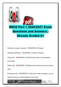 NBCE Part 1 2026&sol;2027 &vert; 500&plus; Questions & Answers &vert; Pathology&comma; Anatomy&comma; Physiology&comma; Microbiology&comma; Biochemistry & Chiropractic Basic Sciences &vert; National Board of Chiropractic Examiners