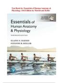 Test Bank for Essentials of Human Anatomy & Physiology 13th Edition by Marieb & Keller &vert; Chapters 1-3 Included