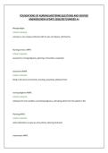 FOUNDATIONS OF NURSING&colon;MIDTERM&vert;QUESTIONS AND VERIFIED ANSWERS&vert;NEW UPDATE 2026&sol;2027&vert;GRADED A&plus;