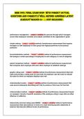 HRIR 3021 FINAL EXAM 2026 WITH CORRECT ACTUAL&NewLine;QUESTIONS AND CORRECTLY WELL DEFINED ANSWERS LATEST&NewLine;ALREADY GRADED A&plus; &vert;&vert; jUST RELEASED &period; 