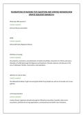 FOUNDATIONS OF NURSING TEST&vert;QUESTIONS AND VERIFIED ANSWERS&vert;NEW UPDATE 2026&sol;2027&vert;GRADED A&plus;