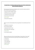 FOUNDATIONS OF NURSING EXAM&vert;QUESTIONS AND VERIFIED ANSWERS&vert;NEW UPDATE 2026&sol;2027&vert;GRADED A&plus;