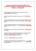 StatS Exam 1 PiErSon Exam 2026 WitH CorrECt aCtUaL&NewLine;QUEStionS anD CorrECtLY WELL DEFinED anSWErS LatESt aLrEaDY&NewLine;GraDED a&plus; &vert;&vert; jUSt rELEaSED &period; 