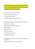 &NewLine;"NUR 254 Pediatric Nursing Exam Guide 2026&sol;2027 &ndash; Milestones&comma; Disorders & Nursing Q&A"