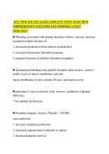 NUR 529 Exam Guide 2026&sol;2027 &ndash; Hematology&comma; Cardiology&comma; Renal & Respiratory Q&A