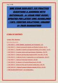 QME Exam 2026-2027 &vert; 335 Practice Questions with Detailed Rationales &vert; California Qualified Medical Evaluator &vert; Updated DWC Guidelines &vert; Complete Exam Prep &vert; A&plus; Graded