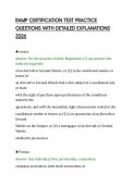 RAMP CERTIFICATION TEST PRACTICE&NewLine;QUESTIONS WITH DETAILED EXPLANATIONS&NewLine;2026&NewLine;