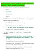 EMS Instructor and Coordinator Exam 2026 &vert; Questions and Answers &vert; Latest Update &vert; Complete Study Guide