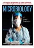 Test Bank for Microbiology&colon; The Human Experience &lpar;2nd Edition&rpar; by John Foster&comma; Zarrintaj Aliabadi&comma; and Joan Slonczewski
