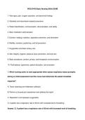 WGU D442 Basic Nursing Skills EXAM QUESTIONS AND CORRECT ANSWERS WITH RATIONALES&period;pdf&NewLine;&NewLine;