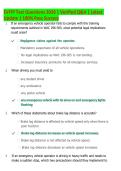 EVITP Test 2026 &vert; Verified Questions and Answers &vert; Latest Update &vert; Complete Electric Vehicle Certification Exam Prep