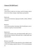 Clemson CSM 2030 Exam 2 2026 &vert; Study Guide & Questions & Answers &vert; Exam Review