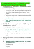 EVITP Exam Questions 2026 &vert; Verified Questions and Answers &vert; Latest Update &vert; Complete EV Charging Certification Prep