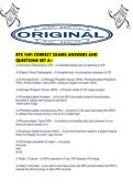 RTE 1401 CORRECT EXAMS ANSWERS AND QUESTIONS SET A&period;pdf