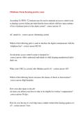 Oklahoma Alarm Licensing Practice Exam 2026 &vert; Questions & Answers &vert; Study Guide