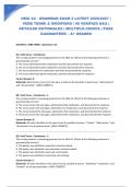 HESI A2 - GRAMMAR EXAM 2 LATEST 2026&sol;2027 &vert; VERB TENSE & MODIFIERS &vert; 40 VERIFIED Q&A &vert; DETAILED RATIONALES &vert; MULTIPLE-CHOICE &vert; PASS GUARANTEED &ndash; A&plus; GRADED