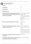 Inventor Certification Test Prep 2025 &sol; ACU & ACP Exam Study Guide &sol; Score 100&percnt; with Practice Test Bank&NewLine;&NewLine;