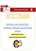 ATI TEAS 7 Final Exam &lpar;PDF&rpar; &vert; TEAS 7 Questions &vert; Nursing Exam &vert; Towson University