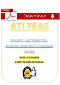 ATI TEAS 7 Final Exam &lpar;PDF&rpar; &vert; TEAS 7 Questions &vert; Nursing Exam &vert; Towson University