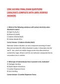 CEM 142 MSU FINAL EXAM QUESTIONS &lpar;2026&sol;2027&rpar; COMPLETE WITH 100&percnt; VERIFIED ANSWERS