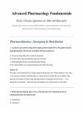 Advanced Pharmacology Fundamentals &lpar;PDF&rpar; &vert; Pharmacology Practice Questions &vert; Nursing Pharmacology &vert; 2026