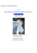 TEST BANK FOR Data Abstraction & Problem Solving with C&plus;&plus;&colon; Walls and Mirrors seventh edition  by Frank Carrano &comma; Timothy Henry ISBN&colon;978-0134463971 NEW COMPLETE GUIDE WITH RATIONALES 100&percnt; VERIFIED A&plus; GRADE ASSURED&excl;&excl;&excl;&excl;&excl;NEW LATEST UPDATE&excl;&excl;&excl;&NewLine;