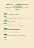 Davita RISE Comprehensive EXAM Questions and Answers Verified Solutions Latest Update
