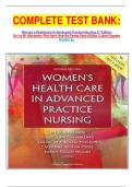 COMPLETE TEST BANK&colon;&NewLine;&NewLine;Women&rsquo;s Healthcare In Advanced Practice Nursing 2nd Edition&NewLine;By Ivy M&period; Alexander Phd Aprn Anp-Bc Faanp Faan &lpar;Editor&rpar; Latest Update Graded A&plus;&NewLine;&NewLine;