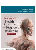 TEST BANK FOR Advanced Health Assessment and Diagnostic Reasoning Fifth edition by Jacqueline Rhoads &comma; Sandra Wiggins Petersen ISBN&colon;978-1284295306 NEW COMPLETE GUIDE WITH RATIONALES 100&percnt; VERIFIED A&plus; GRADE ASSURED&excl;&excl;&excl;&excl;&excl;NEW LATEST UPDATE&excl;&excl;&excl;&NewLine;