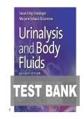 TEST BANK FOR Urinalysis and Body Fluids Seventh Edition by Susan King Strasinger&comma; Marjorie Schaub Di Lorenzo ISBN&colon; 978-0803675827 COMPLETE GUIDE ALL CHAPTERS COVERED 100&percnt; VERIFIED A&plus; GRADE ASSURED&excl;&excl;&excl;&excl;&excl;NEW LATEST UPDATE&excl;&excl;&excl;&excl;&excl;
