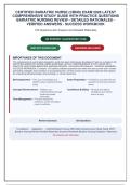 Certified Bariatric Nurse &lpar;CBN&rpar; Exam &vert; Questions and Answers with Detailed Rationales &vert; Bariatric Nursing Review 2026&sol;2027&NewLine;
