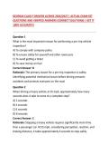 GEORGIA CLASS F DRIVERS LICENSE 2026&sol;2027 &vert; ACTUAL EXAM SET QUESTIONS AND VERIFIED ANSWERS &lpar;CORRECT SOLUTIONS&rpar; &vert; GET IT 100&percnt; ACCURATE&excl;&excl;