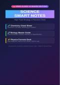 Summary Science -  Science 