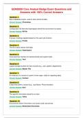  Package deal&colon;&colon;&colon;  Core Analyst Badge ACTUAL Exams Questions and Answers &vert; 2026&sol;2027