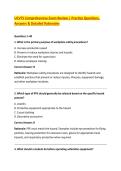 UCVTS Comprehensive Exam Review &vert; Practice Questions&comma; &NewLine;Answers & Detailed Rationales 