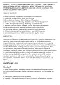 AUXILIARY FLOTILLA LEADERSHIP COURSE &lpar;AFLC&rpar; 2026&sol;2027 EXAM PRACTICE &mdash;&NewLine;COMPREHENSIVE ACTUAL STUDY GUIDE & FULL TESTBANK&colon; 150 ADVANCED&NewLine;PRACTICE QUESTIONS&comma; 100&percnt; CORRECT ANSWERS&comma; VERIFIED SOLUTIONS WITH&NewLine;RATIONALES & EXAM PREPARATION