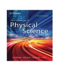 SOLUTION MANUAL FOR An Introduction to Physical Science 15th Edition by James Shipman&comma; Jerry Wilson&comma; Charles Higgins ISBN&colon; 978-1337616416 COMPLETE GUIDE ALL CHAPTERS COVERED 100&percnt; VERIFIED A&plus; GRADE ASSURED&excl;&excl;&excl;&excl;NEW LATEST UPDATE&excl;&excl;&excl;&excl;&excl;