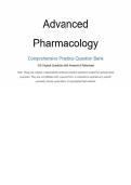 Advanced Pharmacology Practice Bank &lpar;PDF&rpar; &vert; Pharmacology Questions &vert; Chamberlain University