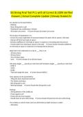 SSI Diving Final Test Pt&period;1 with all Correct & 100&percnt; Verified Answers &vert;Actual Complete Update &vert;Already Graded A&plus;
