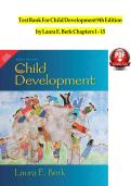 TEST BANK FOR Child Development 9th Edition by Laura Berk ISBN&colon;978-0205149766 A&plus; GRADE ASSURED&excl;&excl;&excl;&excl;&excl;&excl; GUARANTEED SUCESS&excl;&excl;&excl;&excl;&excl;&excl;&excl;&excl;&excl; YOUR ULTIMATE GUIDE&excl;&excl;&excl;&excl;&NewLine;