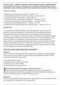 NUR 242 exams 1-4&comma; final and midterm exams package  &ndash; MEDICAL-SURGICAL NURSING &lpar;GALEN COLLEGE&rpar; &vert; COMPREHENSIVE EXAM PRACTICE & ACTUAL STUDY GUIDE &vert; FULL TESTBANK &vert; each exam with 150 ADVANCED PRACTICE QUESTIONS & 100&percnt; CORRECT ANSWERS WITH RATIONALES &vert;  LA
