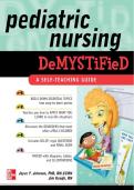 Pediatric Nursing DeMYSTiFieD Study Guide &vert; Comprehensive Review Notes & NCLEX-Style Practice Questions &lpar;High-Yield Pediatric Disorders Summary&rpar;