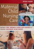 Maternal Child Nursing Care Study Guide &vert; Perry & Hockenberry 6th Edition &ndash; Complete Maternity & Pediatric High-Yield Exam Review Notes