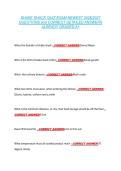 SHAKE SHACK QUIZ EXAM NEWEST 2026&sol;2027 &NewLine;QUESTIONS and CORRECT DETAILED ANSWERS &NewLine;ALREADY GRADED A&plus; 