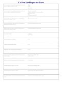CA State Lead Supervisor Exam 2026&ndash;2027 &vert; California Lead Abatement Questions and Answers Study Guide&NewLine;