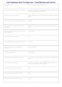 Lead Abatement State Test Supervisor Exam 2026&ndash;2027 &vert; Questions and Answers Study Guide&NewLine;